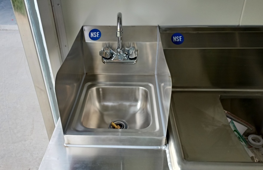 hand sink with NSF certification